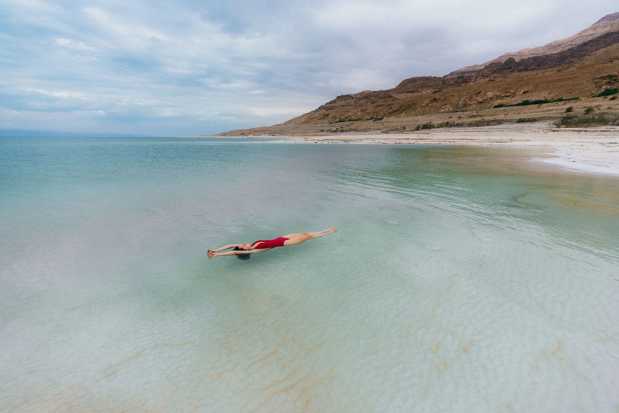 Dead Sea Jordan beach